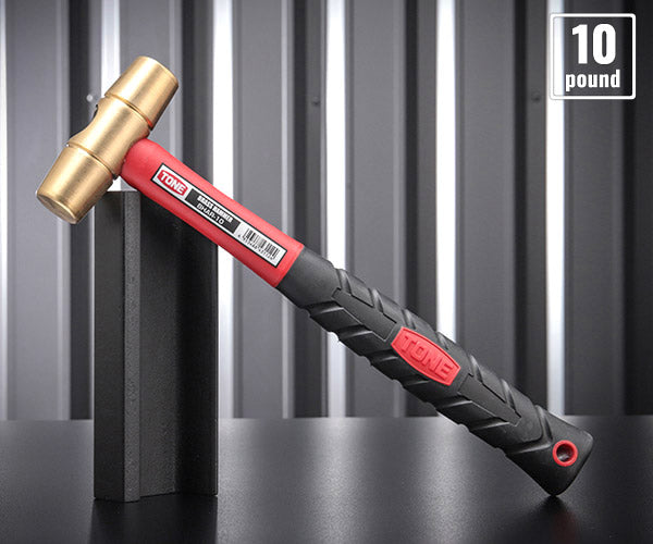 TONE 真鍮ハンマー 全長300mm (BHAR-10)(4953488431124) トネ