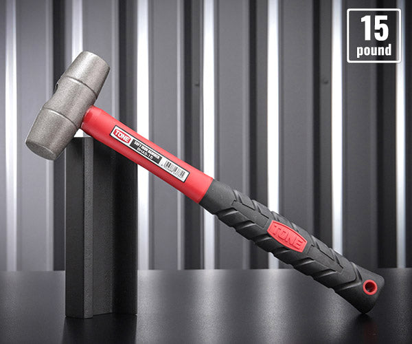 TONE アルミハンマー 軟鉄ハンマー 全長330mm (BHAS-15)(4953488437355) トネ