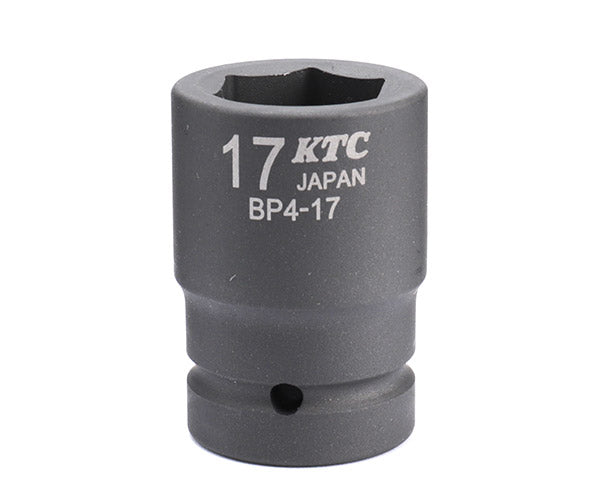 KTC インパクトソケット 差込角12.7mm(12.7sq.)(1/2) サイズ17mm 六角 (BP4-17)(4989433149967) 京都機械工具