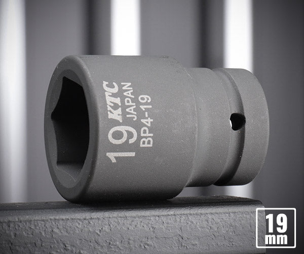 KTC BP4-19 サイズ19mm 12.7sq.インパクトレンチ用ソケット