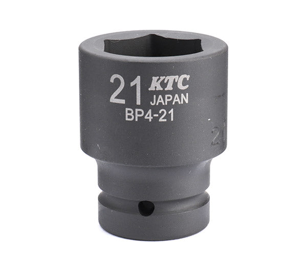 KTC インパクトソケット 差込角12.7mm(12.7sq.)(1/2) サイズ21mm 六角 (BP4-21)(4989433149981) 京都機械工具