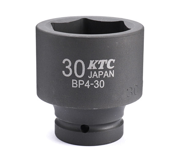 KTC インパクトソケット 差込角12.7mm(12.7sq.)(1/2) サイズ30mm 六角 (BP4-30)(4989433150062) 京都機械工具