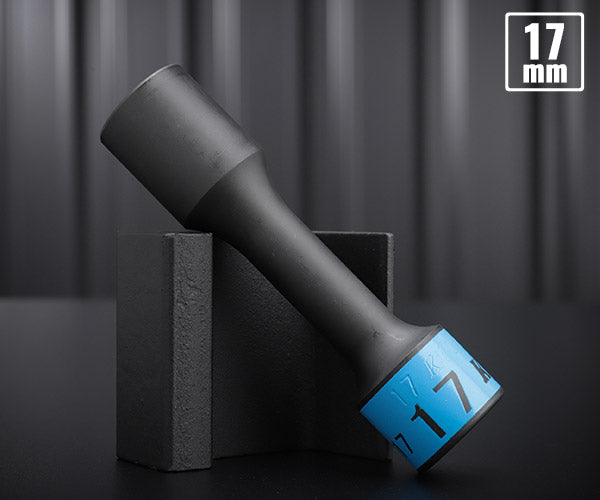 KTC BP49-17 サイズ17mm 12.7sq. インパクト用ロング薄肉ホイールナットソケット 工具 京都機械工具