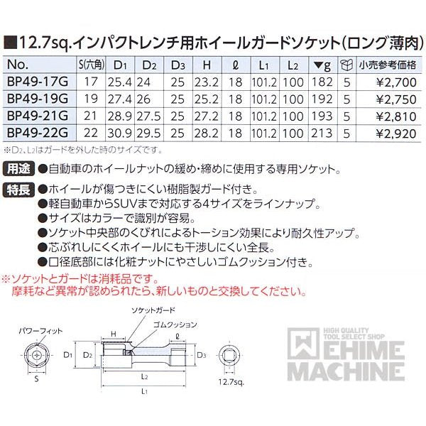 京都機械工具のソケットの画像1