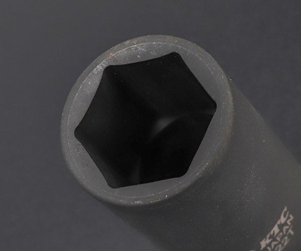 KTC インパクトディープソケット 差込角12.7mm(12.7sq.)(1/2) サイズ22mm 六角 (BP4L-22T)(4989433150444) 京都機械工具