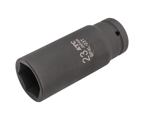 KTC インパクトディープソケット 差込角12.7mm(12.7sq.)(1/2) サイズ23mm 六角 (BP4L-23T)(4989433150451) 京都機械工具