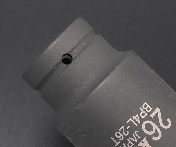 KTC インパクトディープソケット 差込角12.7mm(12.7sq.)(1/2) サイズ26mm 六角 (BP4L-26T)(4989433150475) 京都機械工具