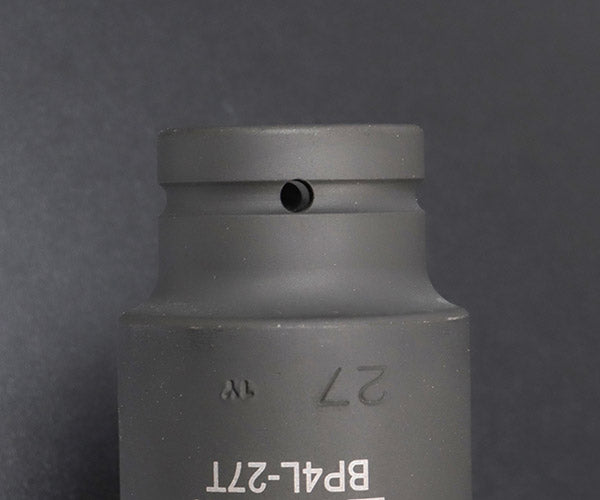 KTC インパクトディープソケット 差込角12.7mm(12.7sq.)(1/2) サイズ27mm 六角 (BP4L-27T)(4989433150482) 京都機械工具