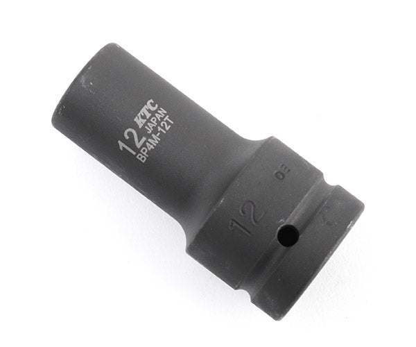 KTC BP4M-12T サイズ12mm 12.7sq.インパクトレンチ用薄肉セミディープソケット