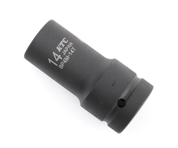 KTC BP4M-14T サイズ14mm 12.7sq.インパクトレンチ用薄肉セミディープソケット