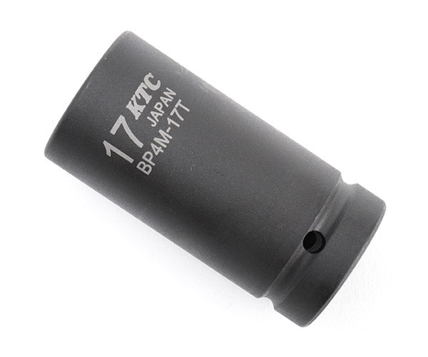 KTC BP4M-17T サイズ17mm 12.7sq.インパクトレンチ用薄肉セミディープソケット