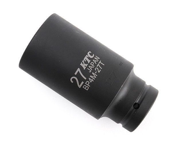 KTC BP4M-27T サイズ27mm 12.7sq.インパクトレンチ用薄肉セミディープソケット
