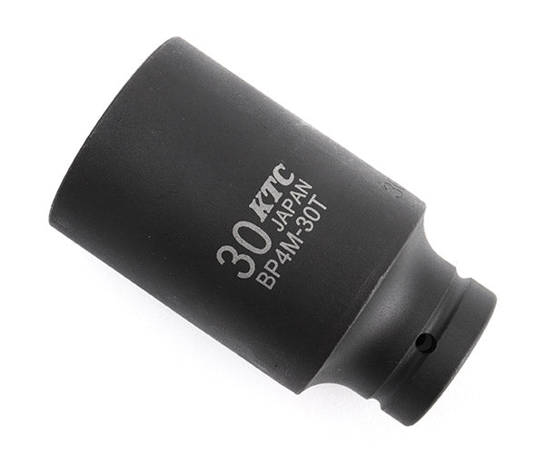KTC BP4M-30T サイズ30mm 12.7sq.インパクトレンチ用薄肉セミディープソケット