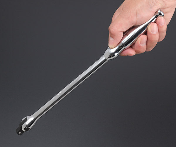 KTC BS3E スピンナハンドル 差込角9.5mm(9.5sq.)(3/8) 全長300mm 京都機械工具 しっかり回せる高トルク対応ハンドル