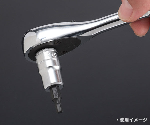 KTC ヘキサゴンビットソケット 差込角9.5mm(9.5sq.)(3/8) サイズ4mm (BT3-04S)(4989433147949) 京都機械工具