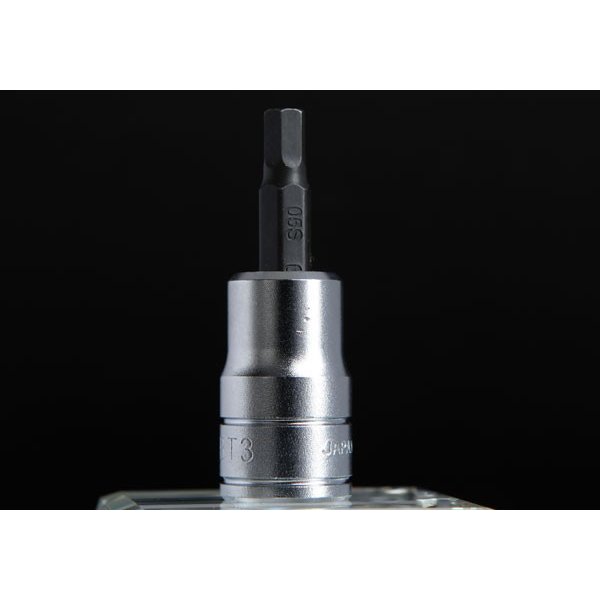 京都機械工具のショートヘキサゴンビットソケットの画像2