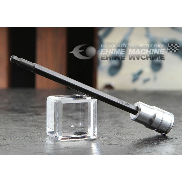 KTC 1/4-6.3sp. ロングボールポイントヘキサゴンビットソケットセット TBT2L06BPBH KTC ロングボールポイントヘキサゴンビットソケット 3⁄16インチ bt3