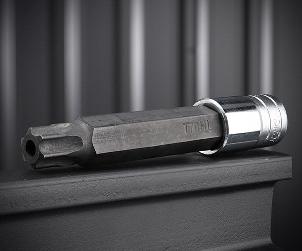 KTC トルクスビットソケット 差込角12.7mm(12.7sq.)(1/2) 呼びT70 (BT4-T70HL)(4989433149509) 京都機械工具