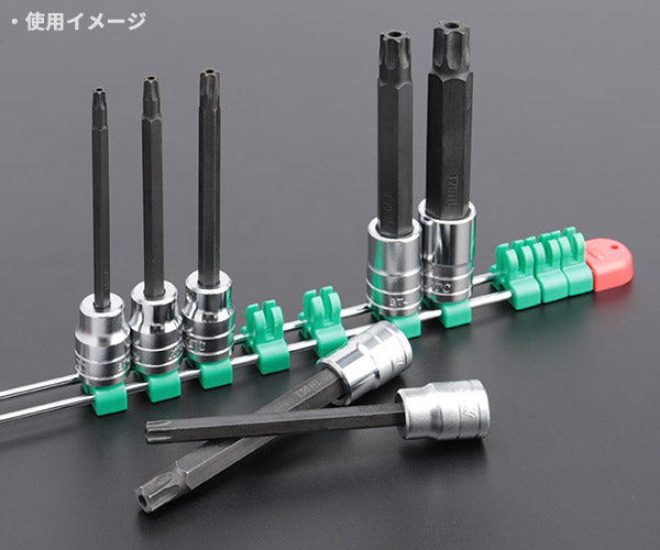 KTC トルクスビットソケット 差込角12.7mm(12.7sq.)(1/2) 呼びT70 (BT4-T70HL)(4989433149509) 京都機械工具