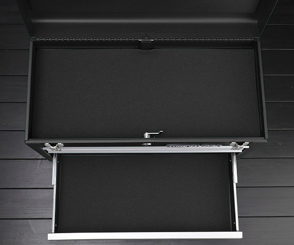 TONE ツールチェスト 508X232X302mm ブラック (BX230BK)(4953488220575) トネ