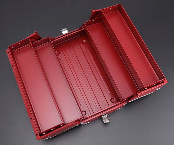 TONE ツールケース(メタル) V形3段式 433X220X240mm (BX331)(4953488209648) トネ