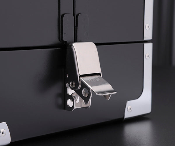 TONE ツールケース(メタル) V形3段式 マットブラック (BX331BK)(4953488211979) トネ