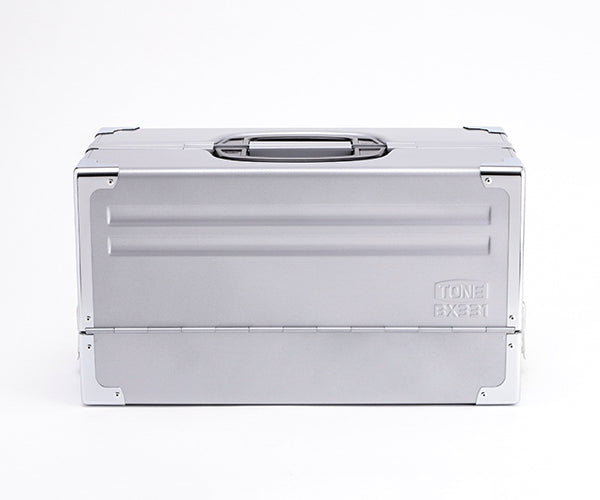 TONE ツールケース(メタル) V形3段式 シルバー (BX331SV)(4953488212655) トネ