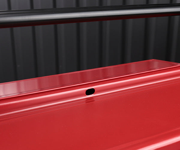 TONE ツールケース(メタル) V形2段式 410X220X190mm (BX420)(4953488294521) トネ