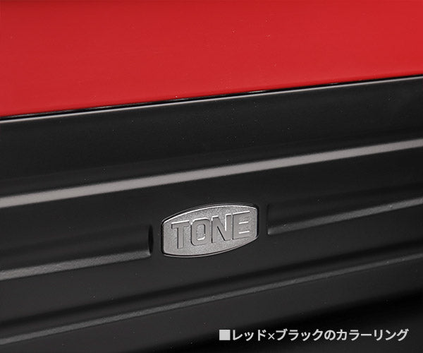 TONE ツールケース(メタル) V形2段式 350X220X190mm (BX420S)(4953488297294) トネ