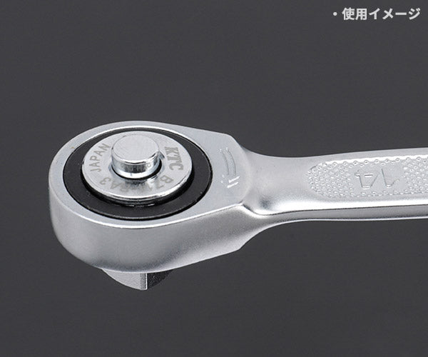 KTC BZ14-BA3 ラチェットめがね用ドライブ角アダプター 14mmレンチに適用 差込角9.5mm(9.5sq.)(3/8) 京都機械工具
