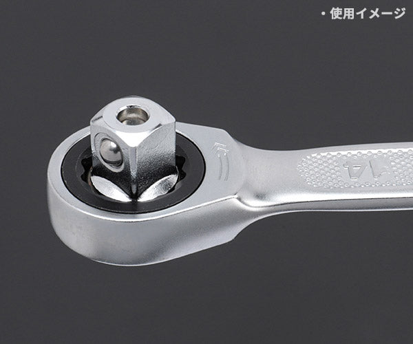 KTC BZ14-BA3 ラチェットめがね用ドライブ角アダプター 14mmレンチに適用 差込角9.5mm(9.5sq.)(3/8) 京都機械工具