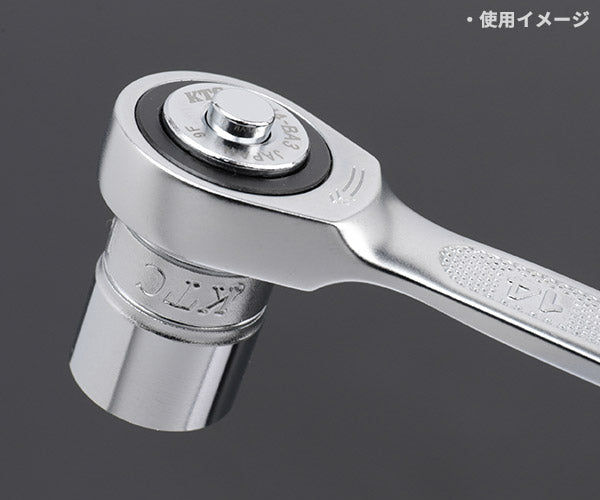 KTC BZ14-BA3 ラチェットめがね用ドライブ角アダプター 14mmレンチに適用 差込角9.5mm(9.5sq.)(3/8) 京都機械工具