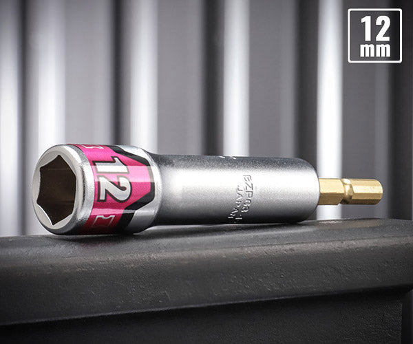 KTC BZP63-12 インパクトドライバ用ソケットビット12mm 難攻不落ソケット