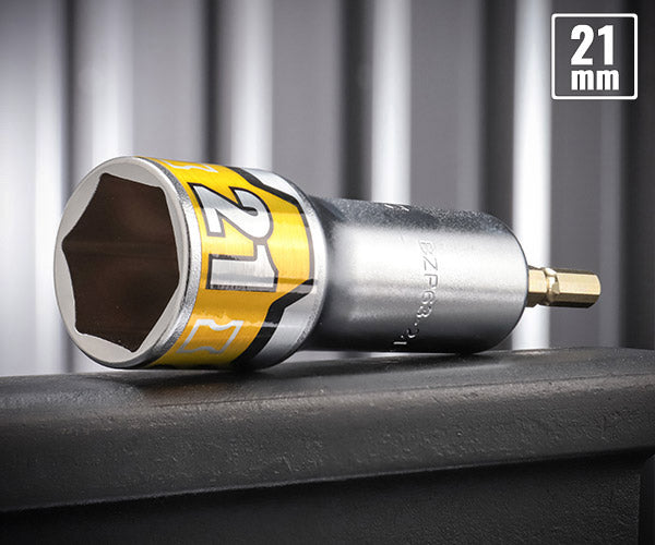 KTC BZP63-21 インパクトドライバ用ソケットビット21mm 難攻不落ソケット