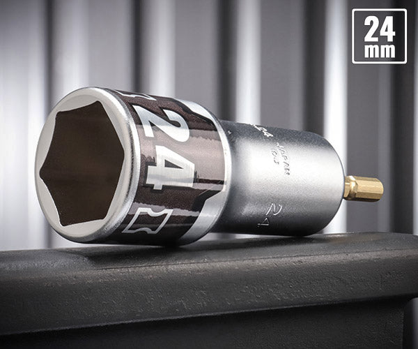 KTC インパクトドライバ用ソケットビット 難攻不落(六角)BZP63-24