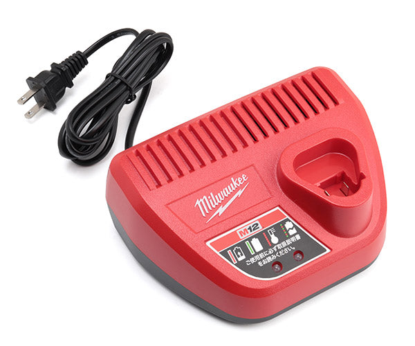 日本正規品 ミルウォーキー M12 充電器 (C12C JP)(4573592060043) milwaukee