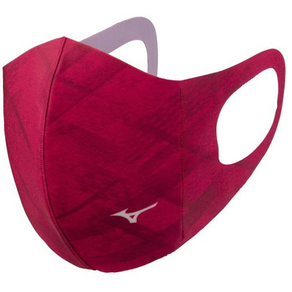 【限定特価】ミズノ シナジーデザインマウスカバー ユニセックス Lサイズ レッド C2JY1B01-62 マスク MIZUNO