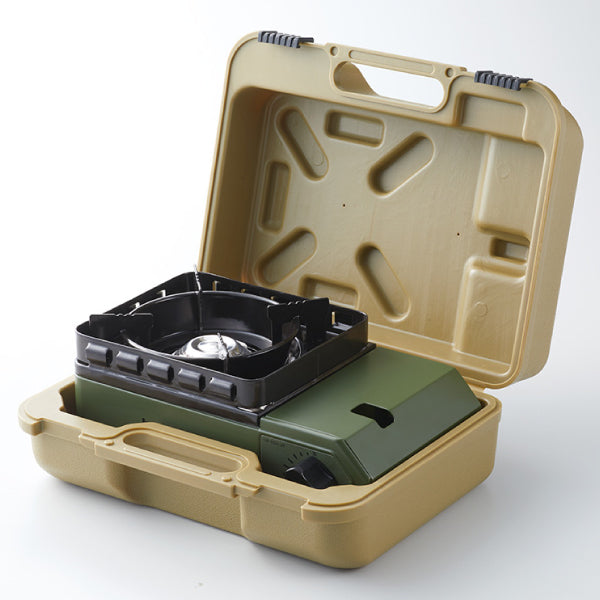 岩谷(イワタニ) カセットフー タフまるJr. オリーブ CB-ODX-JR Iwatani ガスコンロ カセットコンロ 緑 アウトドア