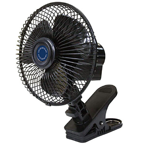 大自工業 カーファン 6インチ ネオブラック DC12V用 CF-106
