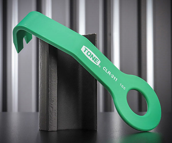 TONE 車輌整備用工具(内装関連) クリップリムーバー 全長170mm 面幅30mm (CLR-311)(4953488311419) トネ