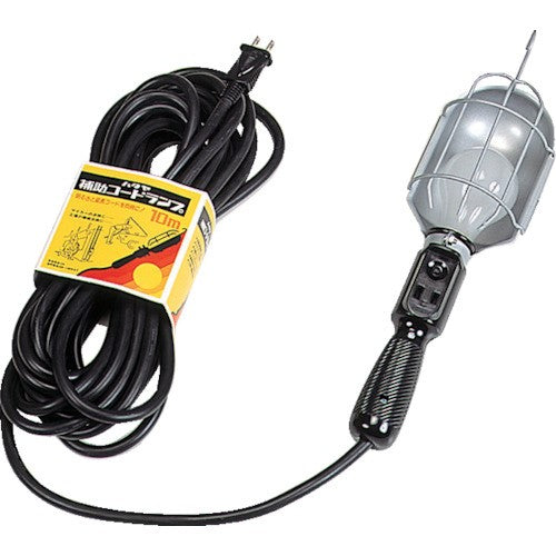 HATAYA(ハタヤ) 補助コードハンドランプ 60W耐震球付