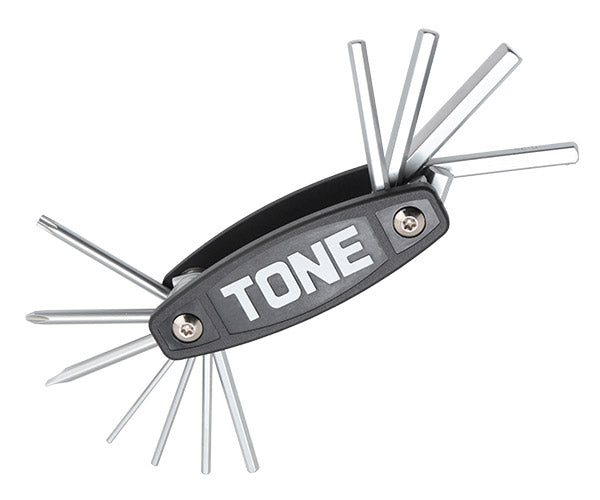 TONE 六角棒レンチ(ナイフ式) マルチツール 11点セット (CMT11)(4953488430363) トネ