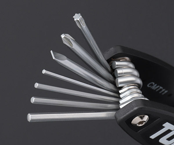 TONE 六角棒レンチ(ナイフ式) マルチツール 11点セット (CMT11)(4953488430363) トネ