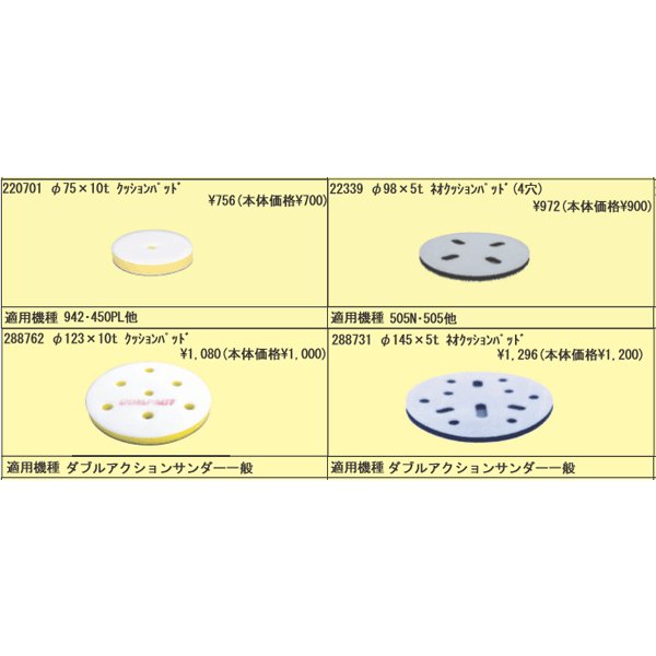 コンパクトツールのクッションパッドの画像3