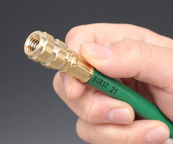 DENGEN 真空ポンプ専用ホース(緑) CP-H1600FG-SS