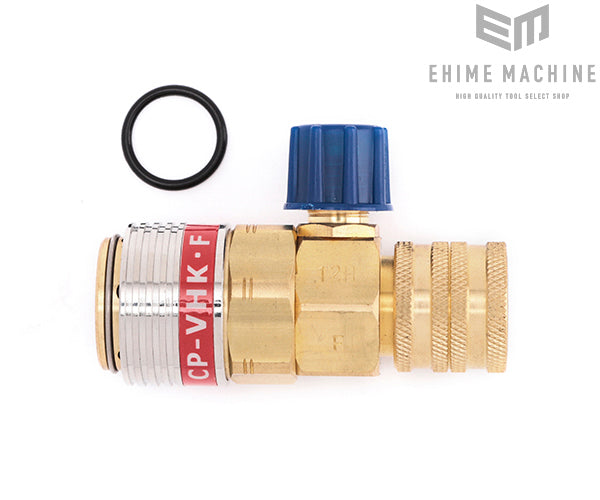 DENGEN バルブ式高圧用クイックカプラ(134a用) CP-VHKF