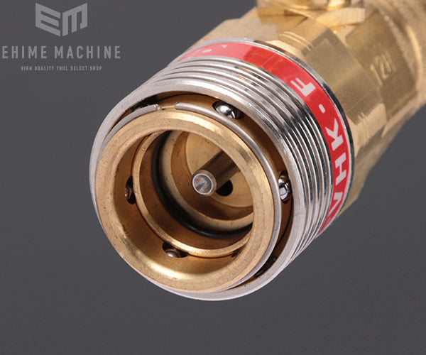 DENGEN バルブ式高圧用クイックカプラ(134a用) CP-VHKF