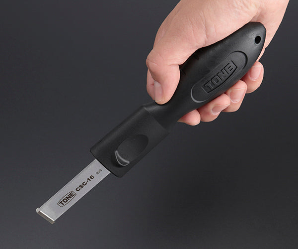 TONE 超硬スクレーパー 全長210mm 刃幅17mm (CSC-16)(4953488438918) トネ