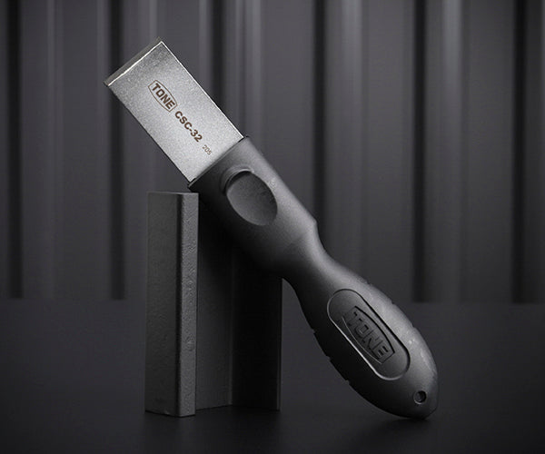 TONE 超硬スクレーパー 全長210mm 刃幅33mm (CSC-32)(4953488438925) トネ