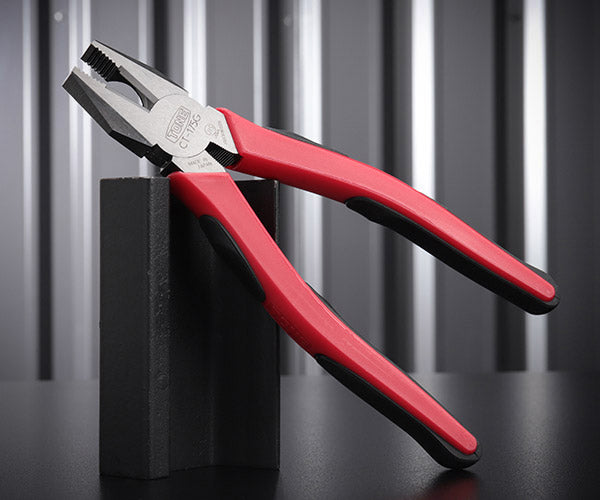 TONE ペンチ(マスターグリップタイプ) 190mm (CT-175G)(4953488209471) トネ